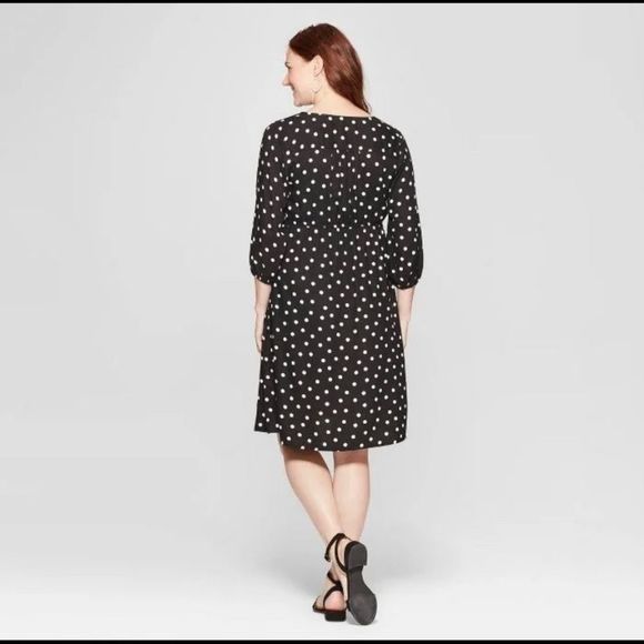 Ingrid Maternity Fit & Flare Dress (NWOT) - Picture 2 of 3